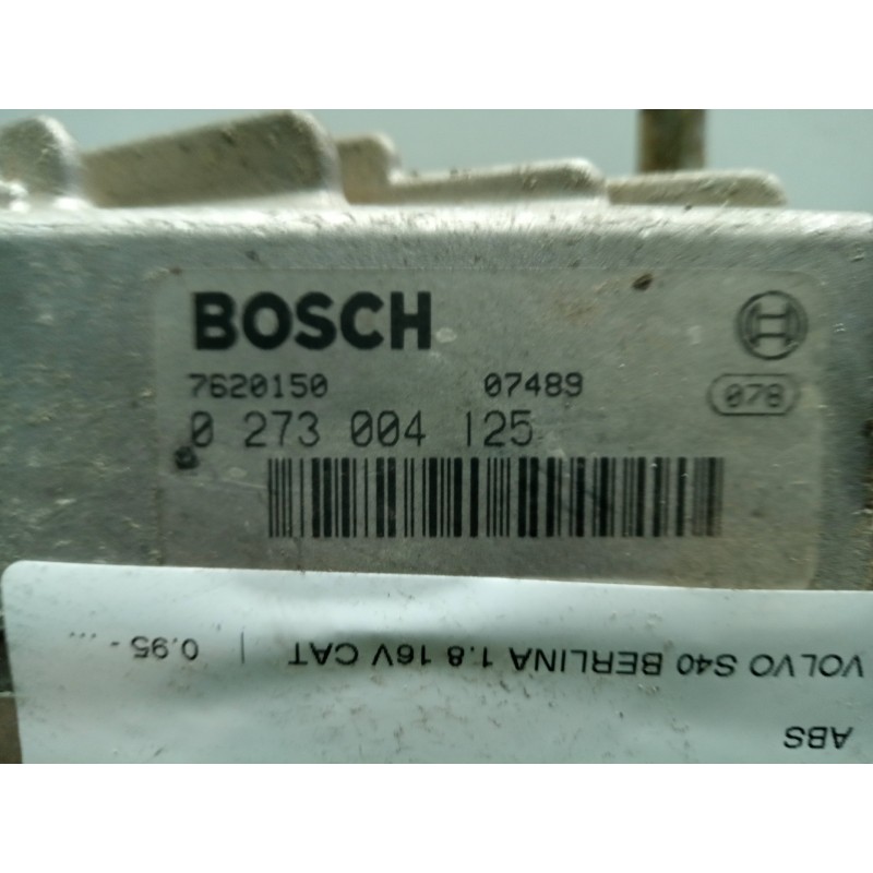 Recambio de abs para volvo s40 berlina 1.8 16v cat referencia OEM IAM 0265216017-30821397-0273004125  