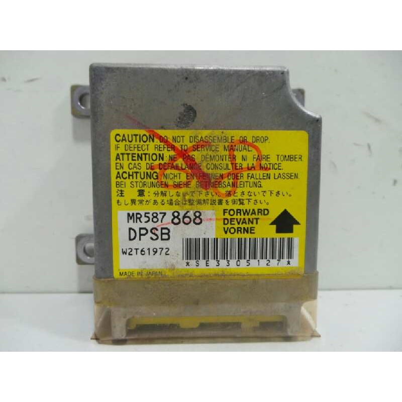 Recambio de centralita airbag para mitsubishi outlander (cu0w) 2.0 cat referencia OEM IAM MR587868-W2T61972-SE3305127  