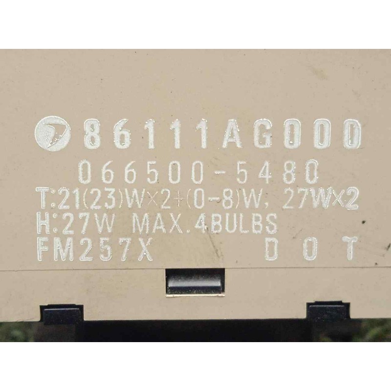 Recambio de rele para subaru impreza g12 2.0 cat referencia OEM IAM 86111AG000  