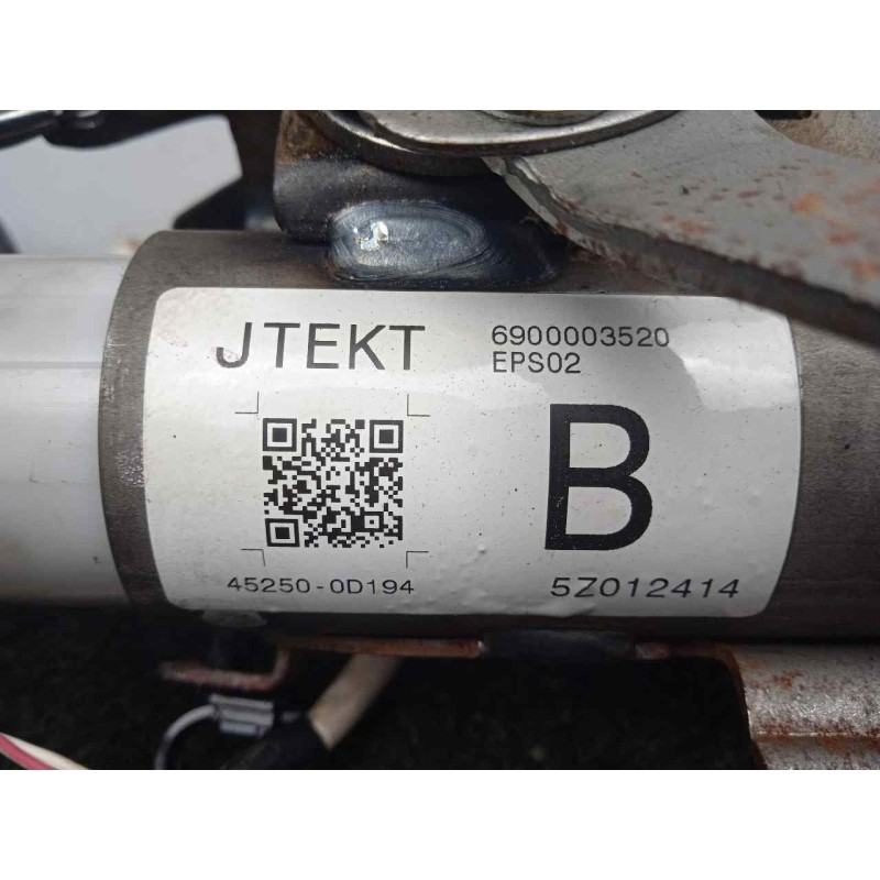 Recambio de columna direccion para toyota yaris 1.5 16v cat (híbrido) referencia OEM IAM 452500D194-6900003520  
