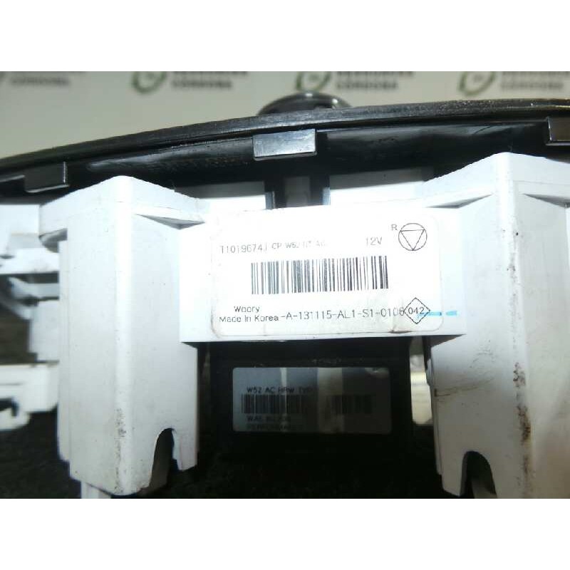 Recambio de mando calefaccion / aire acondicionado para dacia sandero 0.9 tce cat referencia OEM IAM T1019674J-A131115AL  