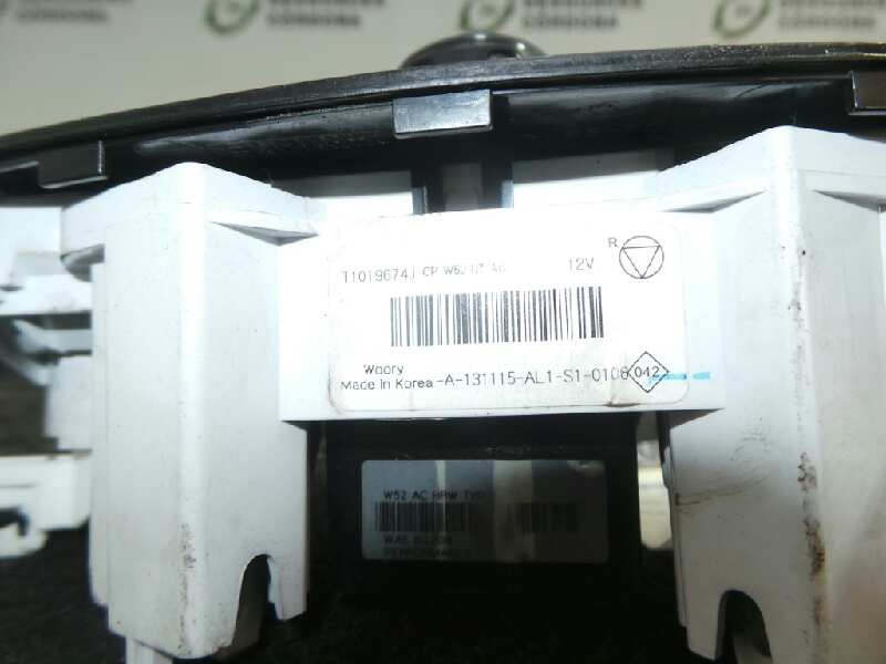 Recambio de mando calefaccion / aire acondicionado para dacia sandero 0.9 tce cat referencia OEM IAM T1019674J-A131115AL  