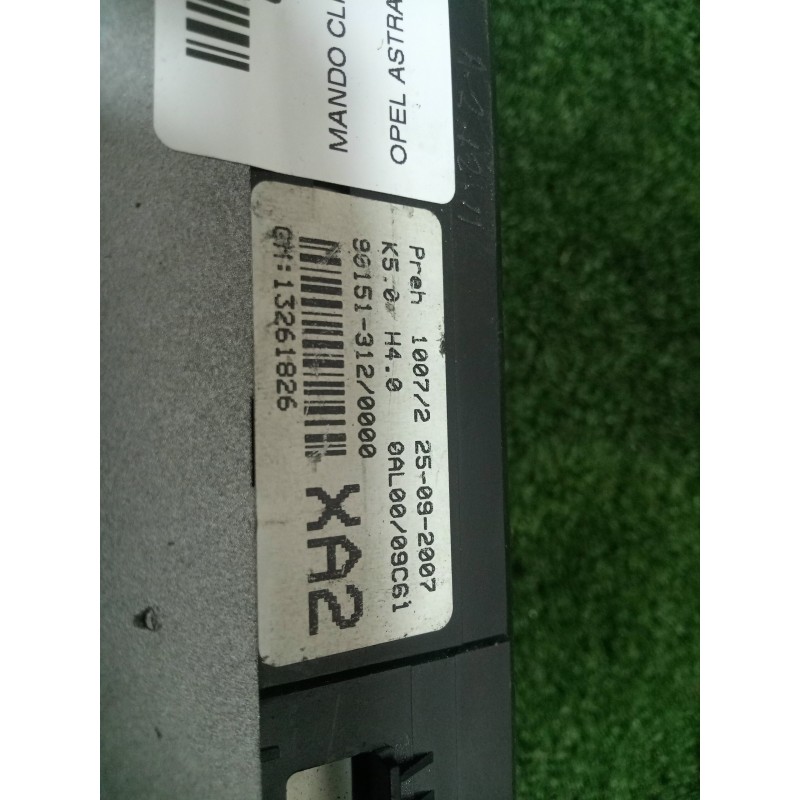 Recambio de mando climatizador para opel astra gtc referencia OEM IAM 901513120000 ASTRA.H 
