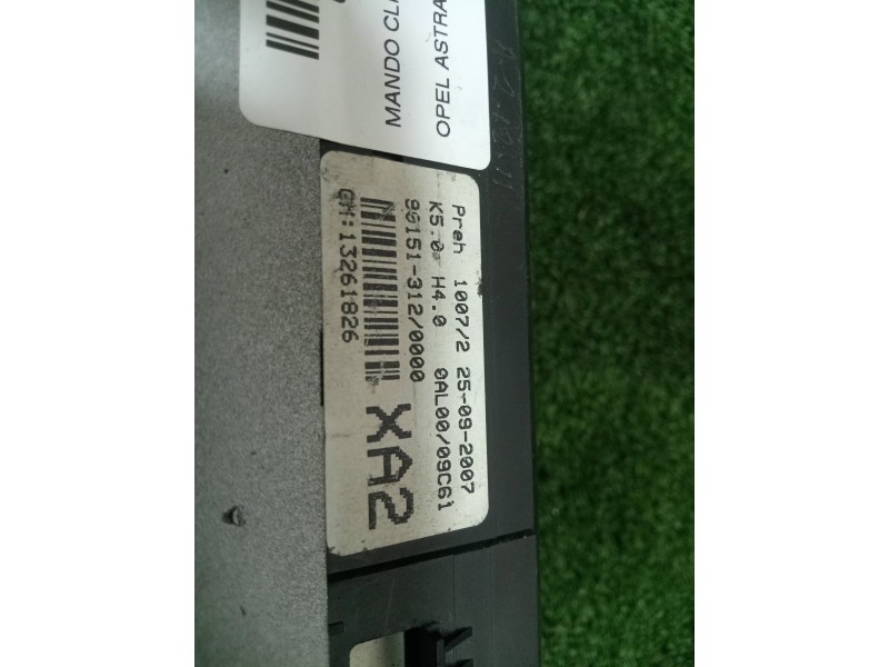 Recambio de mando climatizador para opel astra gtc referencia OEM IAM 901513120000 ASTRA.H 