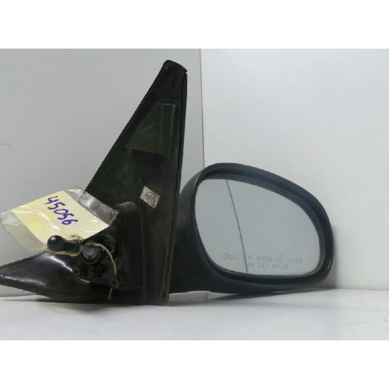 Recambio de retrovisor derecho para daewoo lanos referencia OEM IAM  MANUAL NEGRO