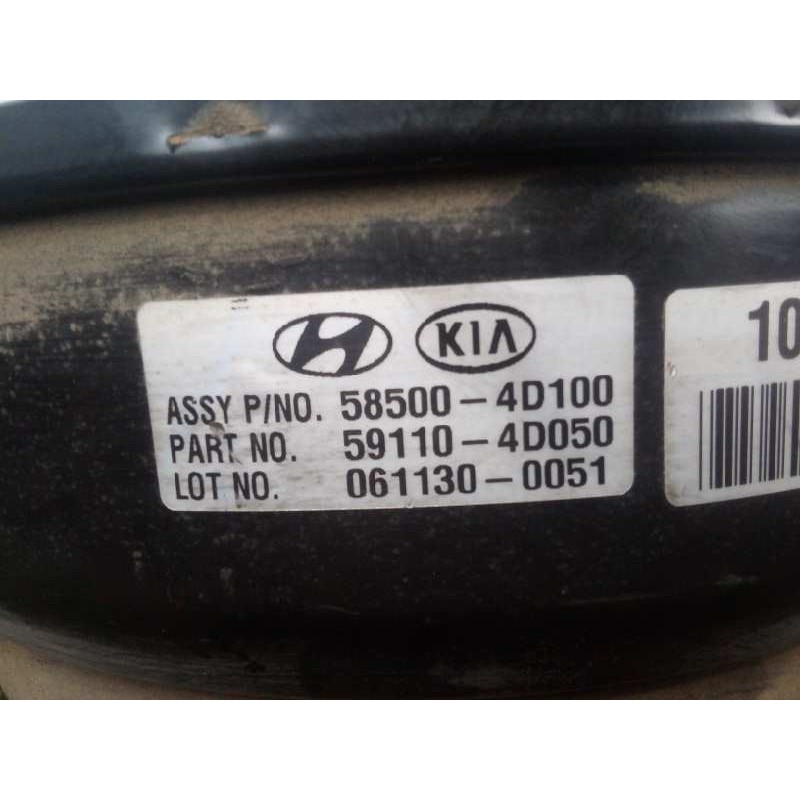 Recambio de servofreno para kia carnival 2.9 crdi cat referencia OEM IAM 585004D100-591104D050  