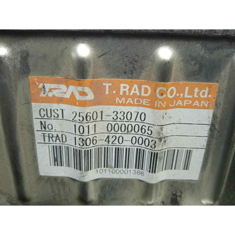 Recambio de enfriador gases egr para toyota auris 1.4 turbodiesel cat referencia OEM IAM 2560133070-13064200003  