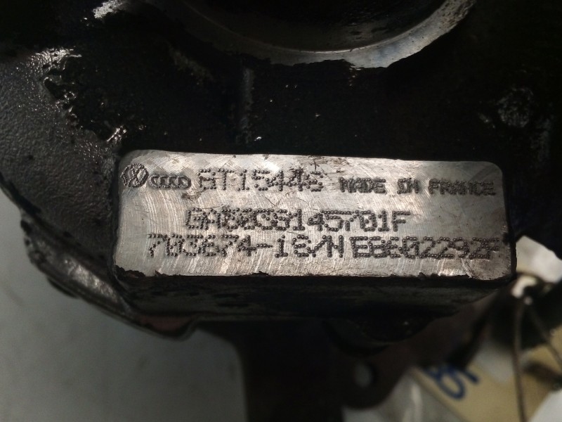 Recambio de turbocompresor para seat ibiza (6k1) 1.9 tdi referencia OEM IAM 7036741-GT15446  