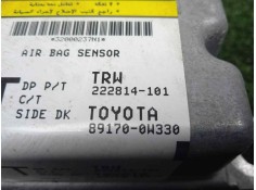 Recambio de centralita airbag para toyota auris 1.4 turbodiesel cat referencia OEM IAM 222814101-891700W330   2
