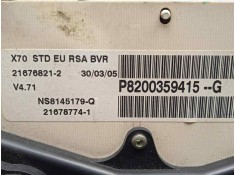 Recambio de cuadro instrumentos para renault master ii phase 2 caja cerrada 2.5 dci diesel cat referencia OEM IAM 8200359415-P82 2