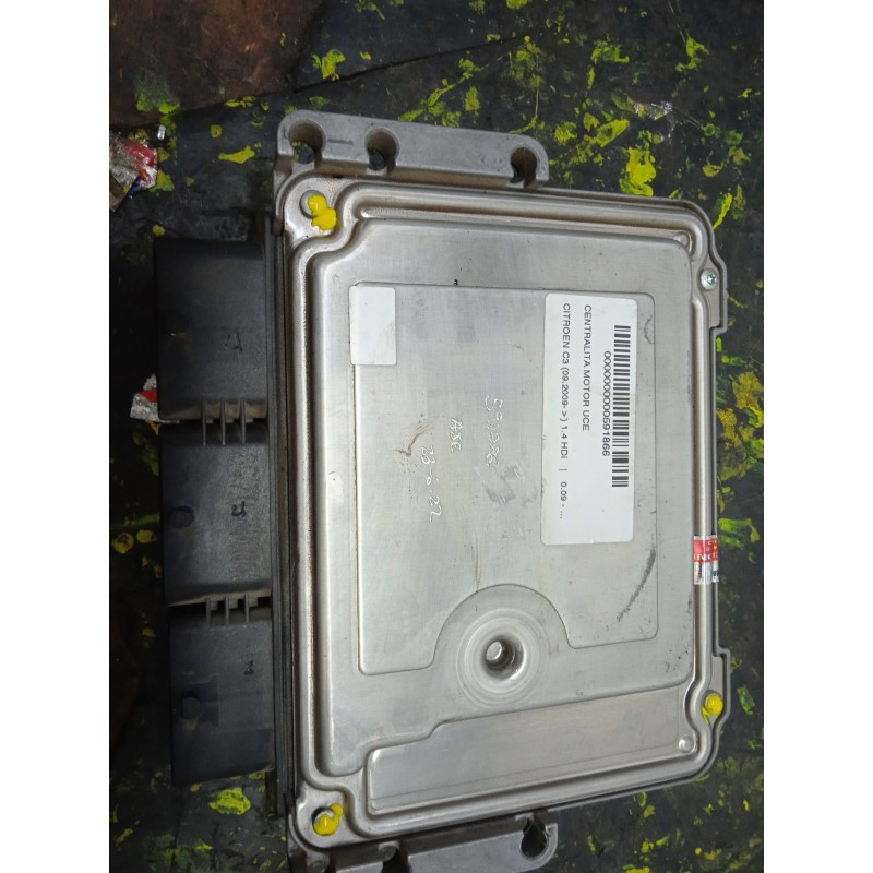 Recambio de centralita motor uce para citroën c3 1.4 hdi referencia OEM IAM 0281017337-9676833080-EDC17C10  