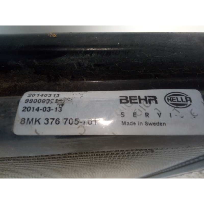 Recambio de radiador agua para iveco eurocargo 7.7 diesel referencia OEM IAM 8MK376705761-98425703 625X625X42 ALUMINIO