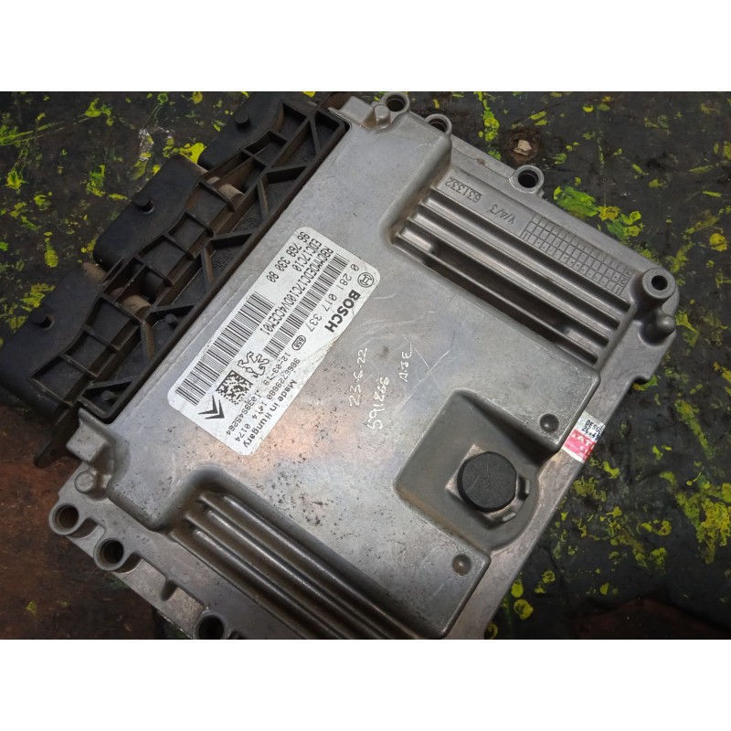 Recambio de centralita motor uce para citroën c3 1.4 hdi referencia OEM IAM 0281017337-9676833080-EDC17C10  