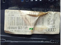 Recambio de cuadro instrumentos para audi a4 berlina (8e) 2.5 tdi quattro sport edition (132kw) referencia OEM IAM 8E0920931P-02 2