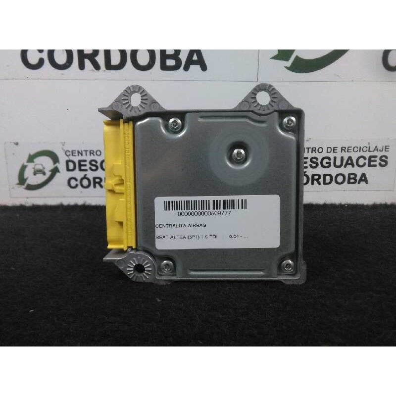 Recambio de centralita airbag para seat altea (5p1) 1.9 tdi referencia OEM IAM 5WK43411-1K0909605D SIEMENS 