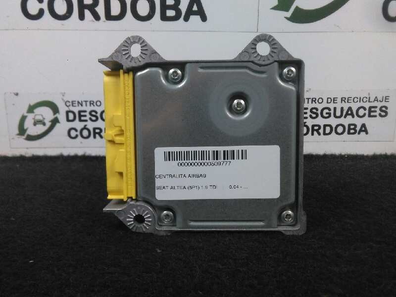 Recambio de centralita airbag para seat altea (5p1) 1.9 tdi referencia OEM IAM 5WK43411-1K0909605D SIEMENS 
