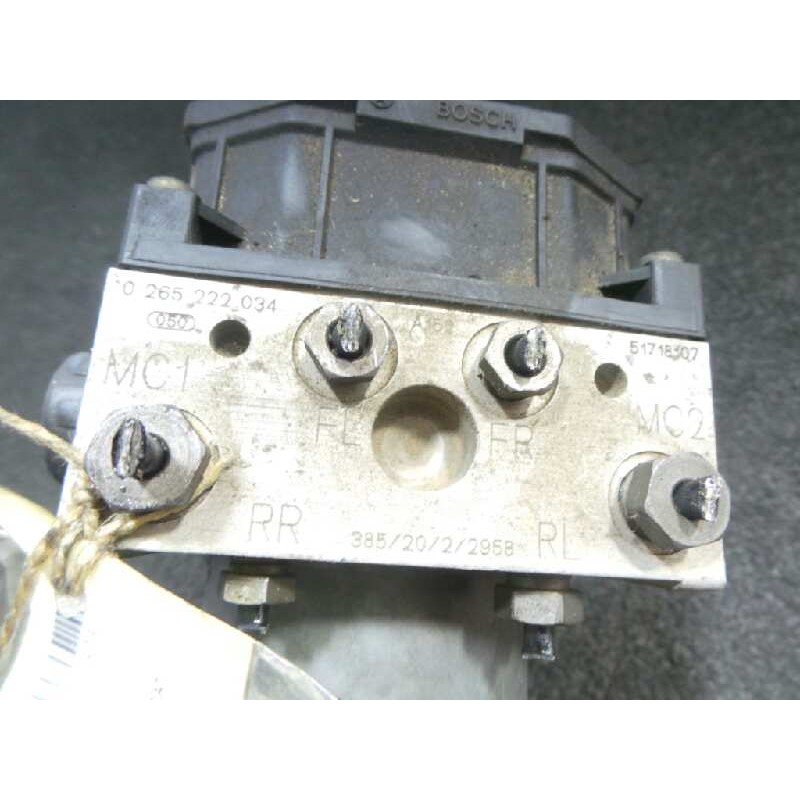 Recambio de abs para fiat stilo (192) 1.6 16v cat referencia OEM IAM 0265222034-51718107-0265800016  BOSCH
