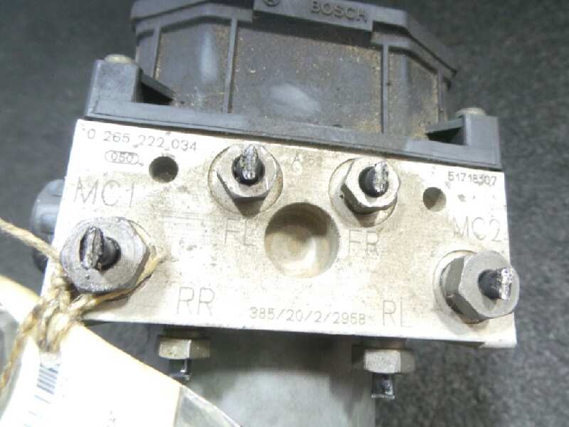 Recambio de abs para fiat stilo (192) 1.6 16v cat referencia OEM IAM 0265222034-51718107-0265800016  BOSCH