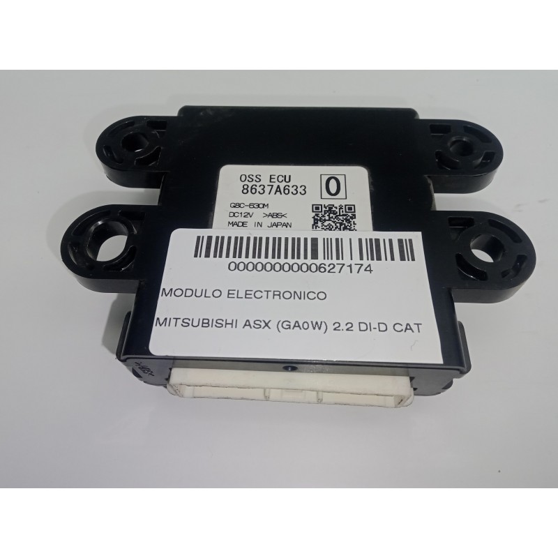 Recambio de modulo electronico para mitsubishi asx (ga0w) 2.2 di-d cat referencia OEM IAM 8637A633-G8C630M  