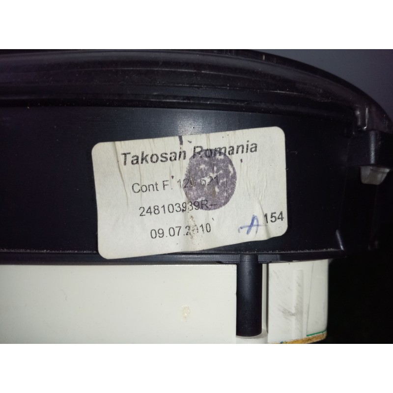 Recambio de cuadro instrumentos para dacia sandero 1.5 dci diesel cat referencia OEM IAM P248103939R-1836449  