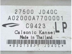 Recambio de mando climatizador para nissan qashqai (j10) 1.6 16v cat referencia OEM IAM 27500JD40C-A02000A7700001   2