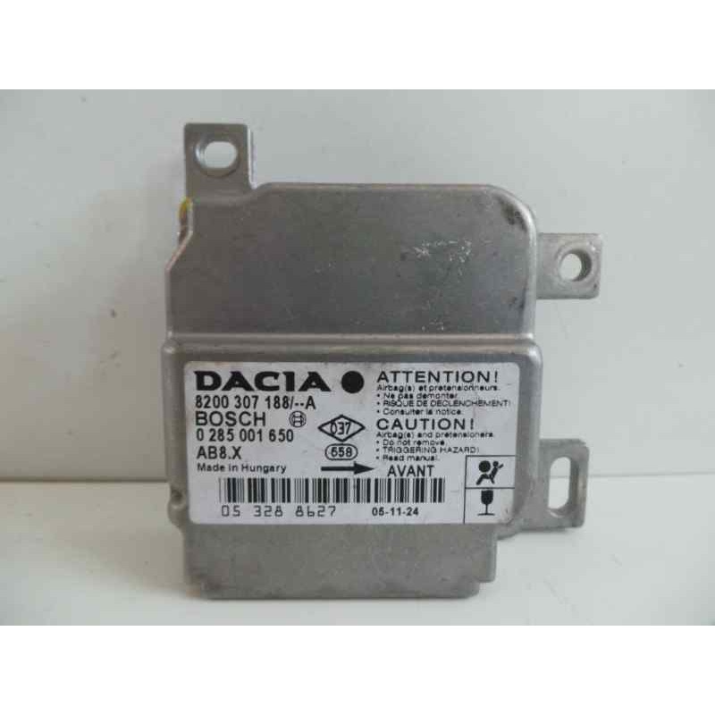 Recambio de centralita airbag para dacia logan 1.6 cat referencia OEM IAM 8200307188A-0285001650 BOSCH 