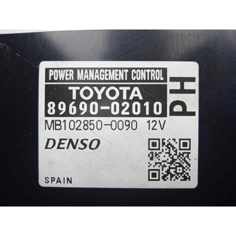 Recambio de modulo electronico para toyota auris 1.4 turbodiesel cat referencia OEM IAM 8969002010-MB1028500090  