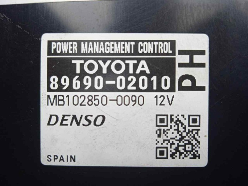Recambio de modulo electronico para toyota auris 1.4 turbodiesel cat referencia OEM IAM 8969002010-MB1028500090  