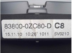 Recambio de cuadro instrumentos para toyota auris 1.4 turbodiesel cat referencia OEM IAM 838000ZC80D   2