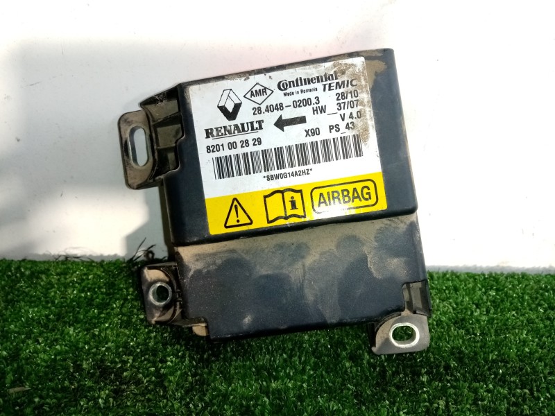 Recambio de centralita airbag para dacia sandero 1.5 dci diesel cat referencia OEM IAM 28404802003-8201002829  