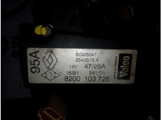Recambio de alternador para renault megane i fase 2 berlina (ba0) 1.4 cat referencia OEM IAM SG9B047-8200103726 95AH POLEA.FIJA 2