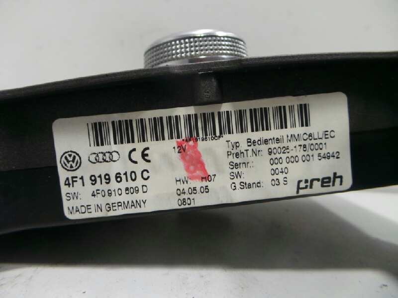Recambio de mando multifuncion para audi a6 berlina (4f2) 2.0 tdi referencia OEM IAM 4F1919610C-4F0910609D-4F1927225  PREH