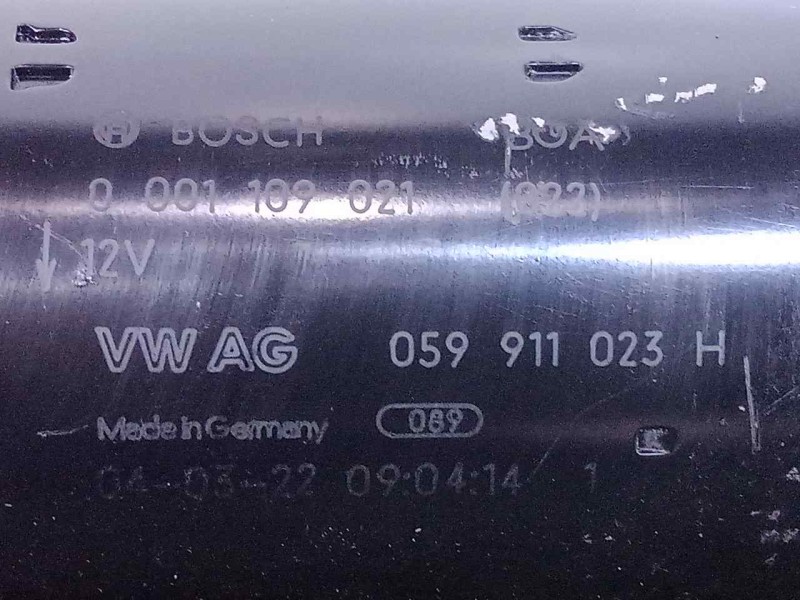 Recambio de motor arranque para audi a4 berlina (8e) 2.5 tdi quattro sport edition (132kw) referencia OEM IAM 0001109021-0599110
