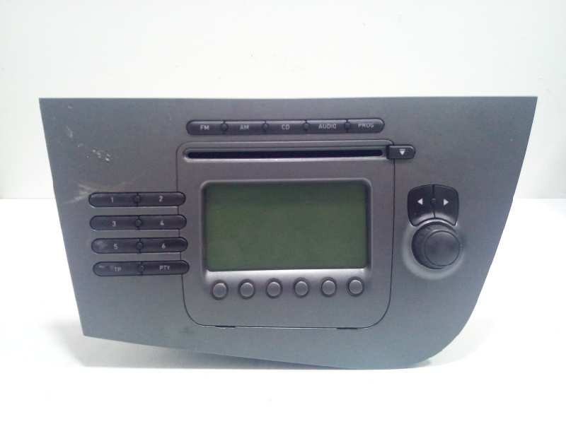Recambio de sistema audio / radio cd para seat leon (1p1) 1.9 tdi referencia OEM IAM 1P1035152N87-7645671366  RADIO+CD