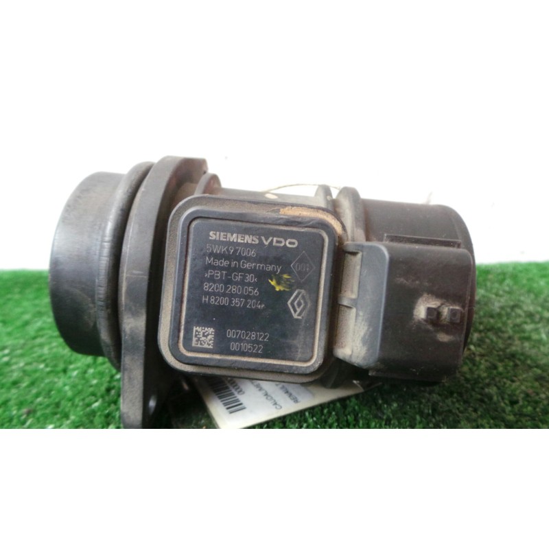 Recambio de caudalimetro para renault kangoo (f/kc0) 1.5 dci diesel referencia OEM IAM 5WK97006-8200357204  