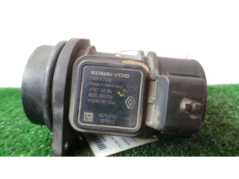 Recambio de caudalimetro para renault kangoo (f/kc0) 1.5 dci diesel referencia OEM IAM 5WK97006-8200357204  
