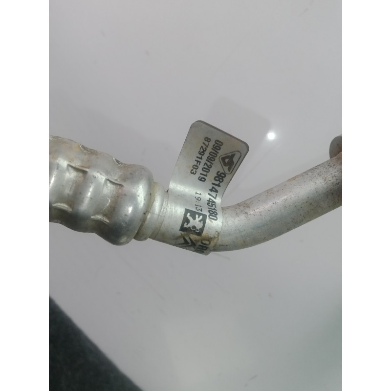 Recambio de tubos aire acondicionado para peugeot 208 1.2 12v vti referencia OEM IAM 9814745180  
