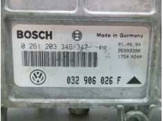 Recambio de centralita motor uce para seat cordoba berlina (6k2) 1.6 referencia OEM IAM 0261203346347-032906026F-26SA3398 BOSCH  2