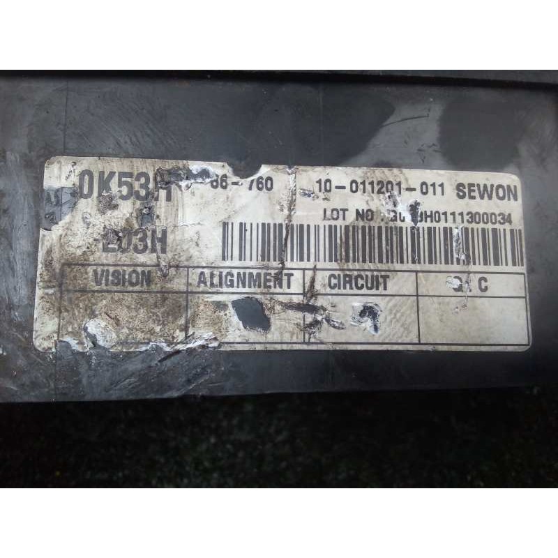 Recambio de caja reles / fusibles para kia carnival ii 2.9 crdi cat referencia OEM IAM 0K53H66760  