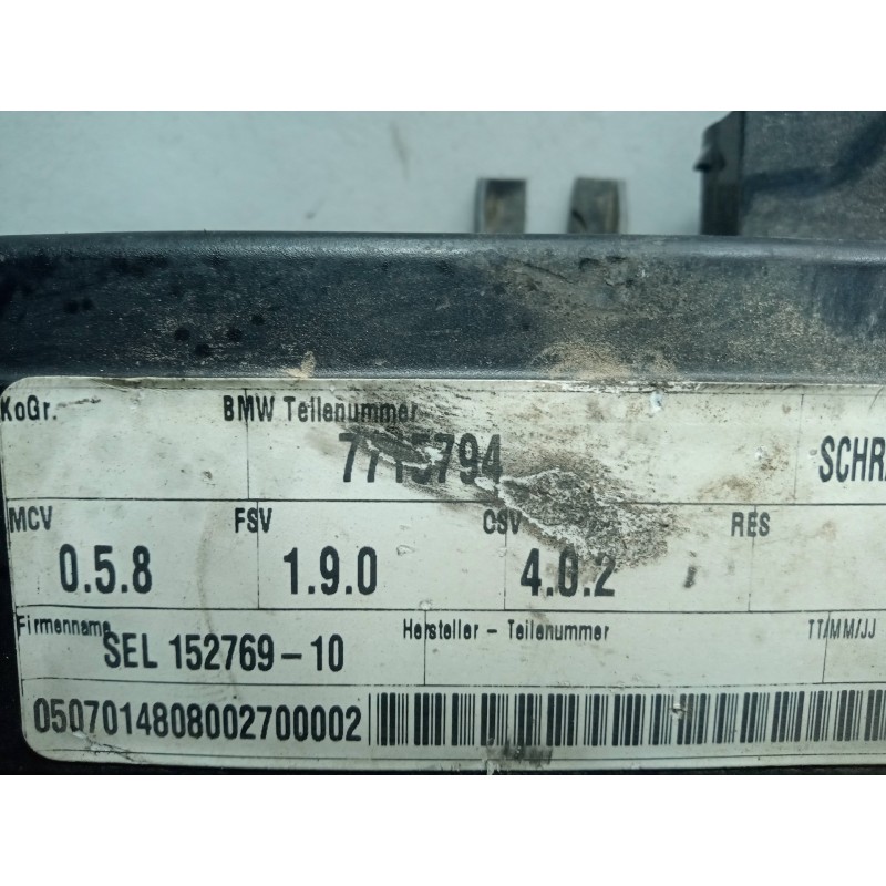 Recambio de modulo electronico para bmw r 1200 rt/st referencia OEM IAM 7715794 K26 UNIDAD CONTROL PRESION NEUMATICOS