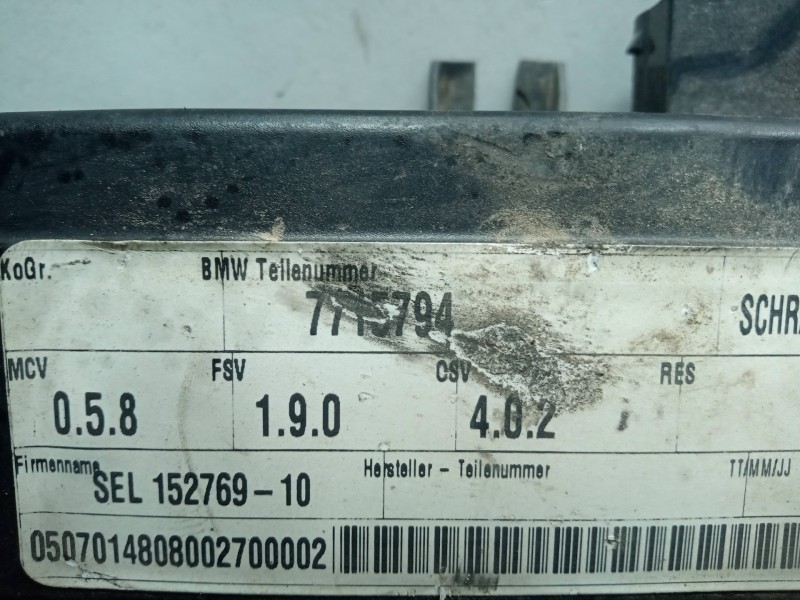 Recambio de modulo electronico para bmw r 1200 rt/st referencia OEM IAM 7715794 K26 UNIDAD CONTROL PRESION NEUMATICOS