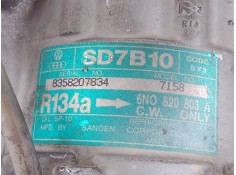 Recambio de compresor aire acondicionado para volkswagen polo berlina (6n1) 1.4 referencia OEM IAM 7158 SANDEN SD7B10 2