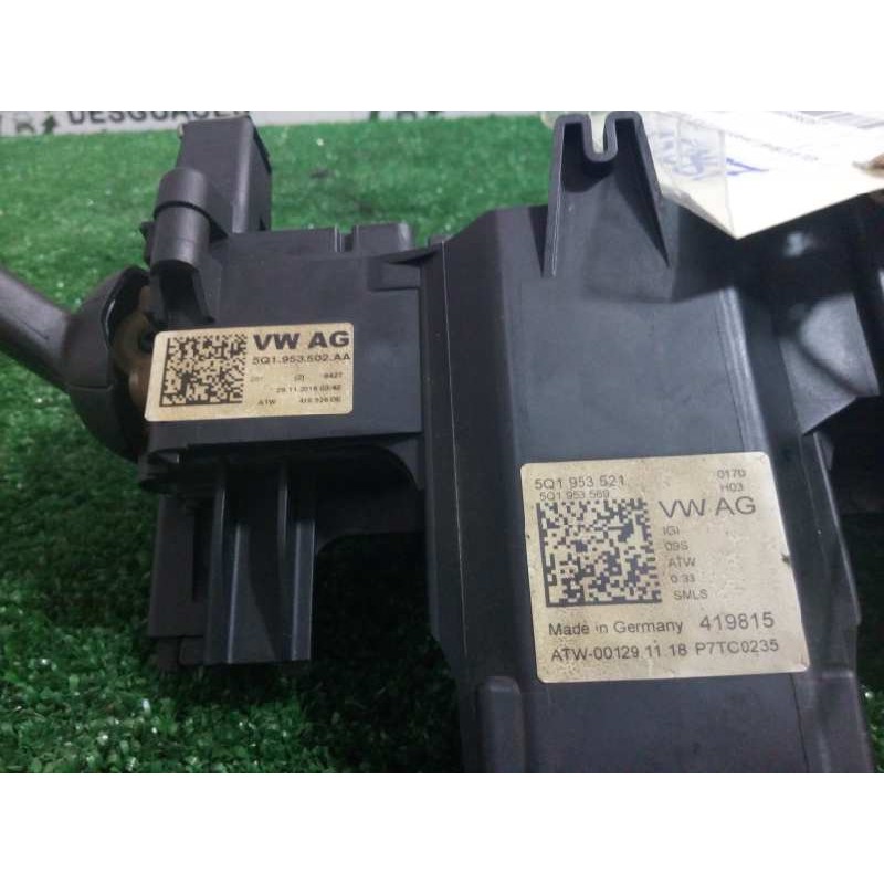 Recambio de mando luces para volkswagen golf vii variant (bv5) 1.6 tdi referencia OEM IAM 5Q1953502AA-5Q1953521  