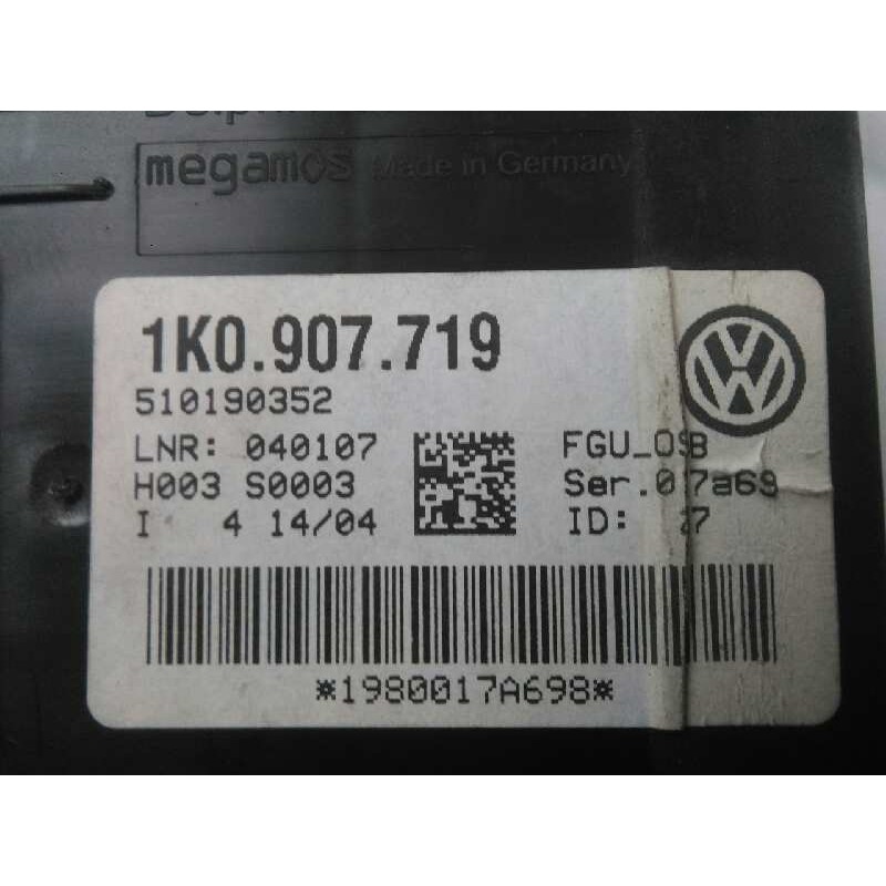 Recambio de modulo electronico para audi a3 (8p) 1.9 tdi referencia OEM IAM 1K0907719-510190352  