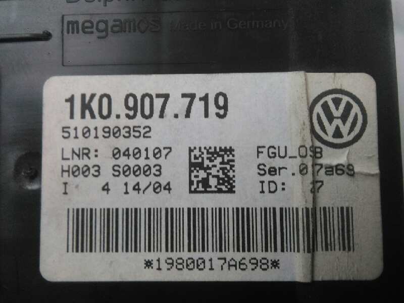 Recambio de modulo electronico para audi a3 (8p) 1.9 tdi referencia OEM IAM 1K0907719-510190352  