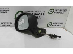 Recambio de retrovisor izquierdo para chevrolet matiz 0.8 cat referencia OEM IAM  MANUAL NEGRO PLASTICO