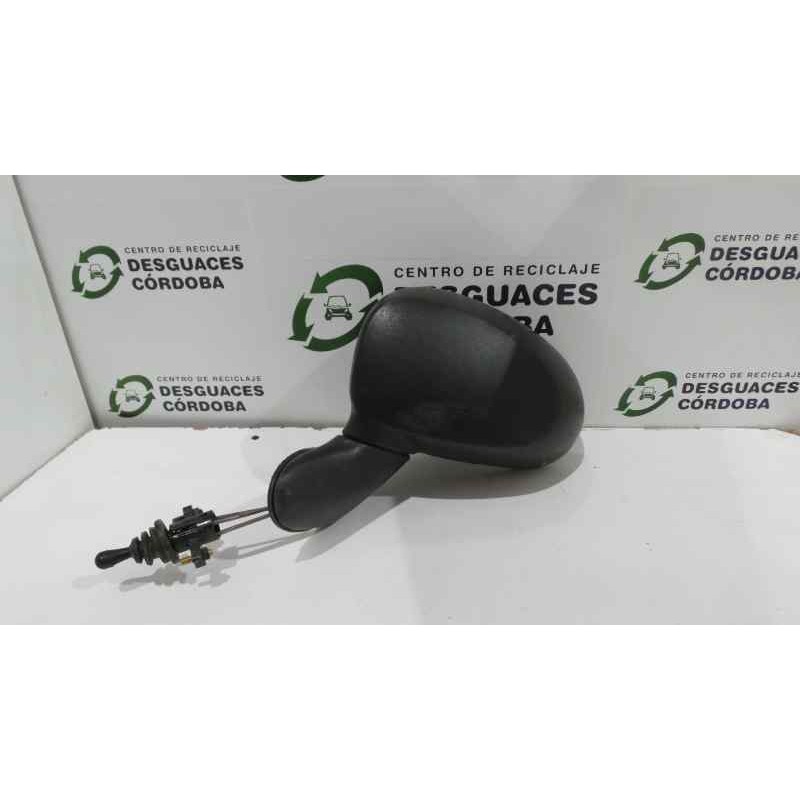 Recambio de retrovisor izquierdo para chevrolet matiz 0.8 cat referencia OEM IAM  MANUAL NEGRO PLASTICO