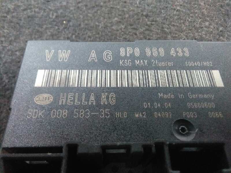 Recambio de modulo electronico para audi a3 (8p) 1.9 tdi referencia OEM IAM 8P0959433-5DK00858335 HELLA 