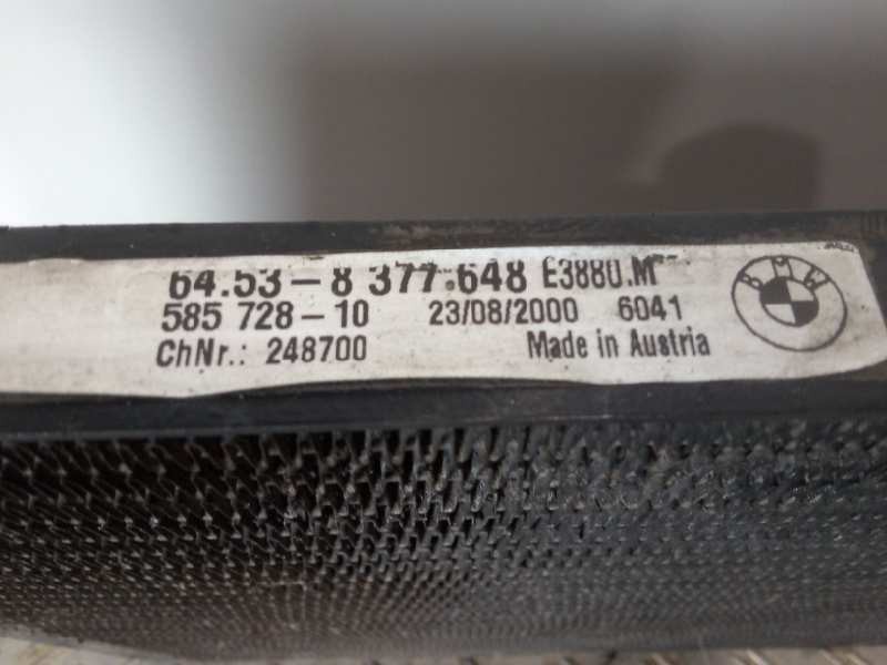 Recambio de condensador / radiador aire acondicionado para bmw serie 3 touring (e46) 2.0 16v diesel cat referencia OEM IAM 64538