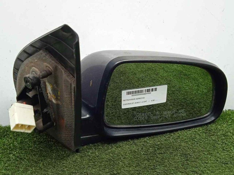 Recambio de retrovisor derecho para chevrolet aveo 1.4 cat referencia OEM IAM SINREFERENCIA ELECTRICO - 5.CABLES GRIS